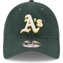 zielona-regulowana-czapka-z-daszkiem-9twenty-core-classic-oakland-athletics-mlb-od-new-era