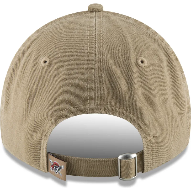 kepure-islenkta-ruda-reguliuojama-juostele-claro-9twenty-core-classic-pittsburgh-pirates-mlb-new-era