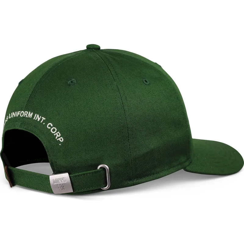 regulowana-zielona-czapka-z-daszkiem-anniversary-simple-truefit-od-djinns