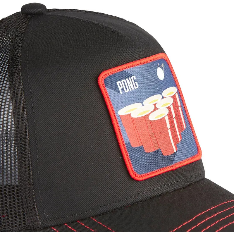 kepure-islenkta-vilkikas-juoda-snapback-beer-pong-be1-cocktails-beer-pong-kokteiliai-capslab