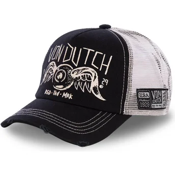 Cap išlenkta black snapback vaikams Von Dutch