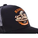 kepure-islenkta-juoda-snapback-eag-blk-von-dutch