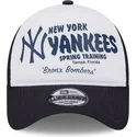 kepure-islenkta-tamsiai-melyna-snapback-9forty-a-frame-team-new-york-yankees-mlb-new-era