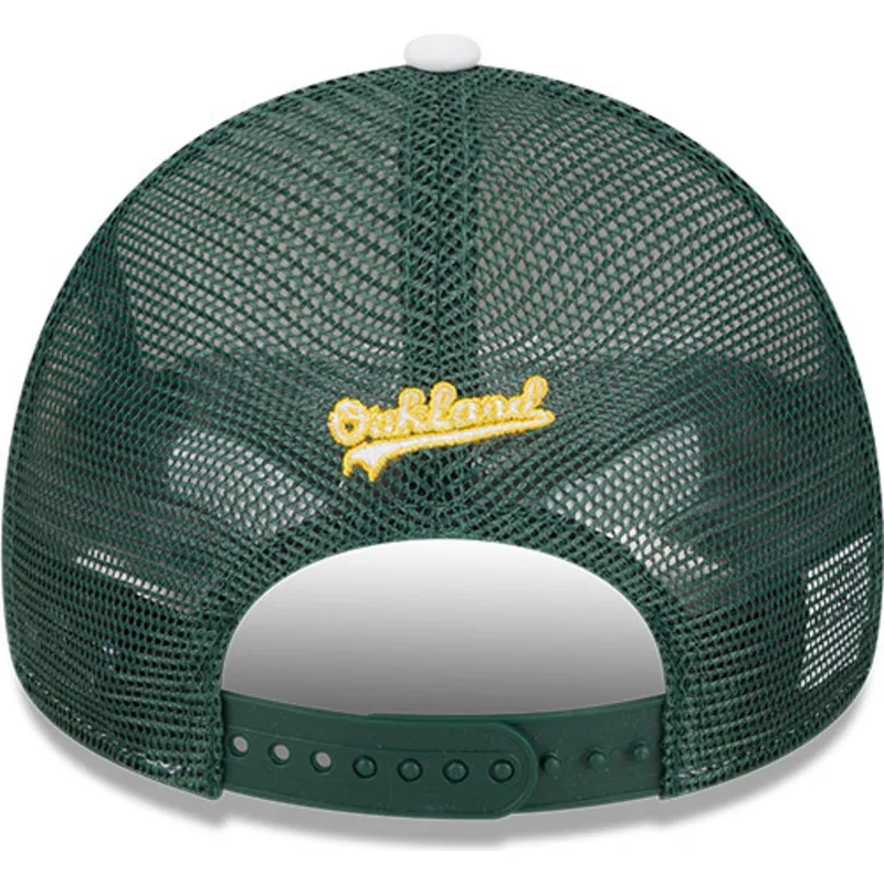 kepure-islenkta-zalia-snapback-9forty-a-frame-circle-oakland-athletics-mlb-new-era