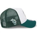 biala-i-zielona-czapka-truckerka-9forty-a-frame-circle-oakland-athletics-mlb-od-new-era