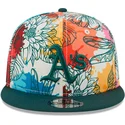 kepure-plokscia-ivairiaspalvis-snapback-9fifty-spring-oakland-athletics-mlb-new-era
