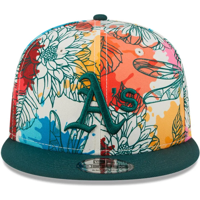 kepure-plokscia-ivairiaspalvis-snapback-9fifty-spring-oakland-athletics-mlb-new-era