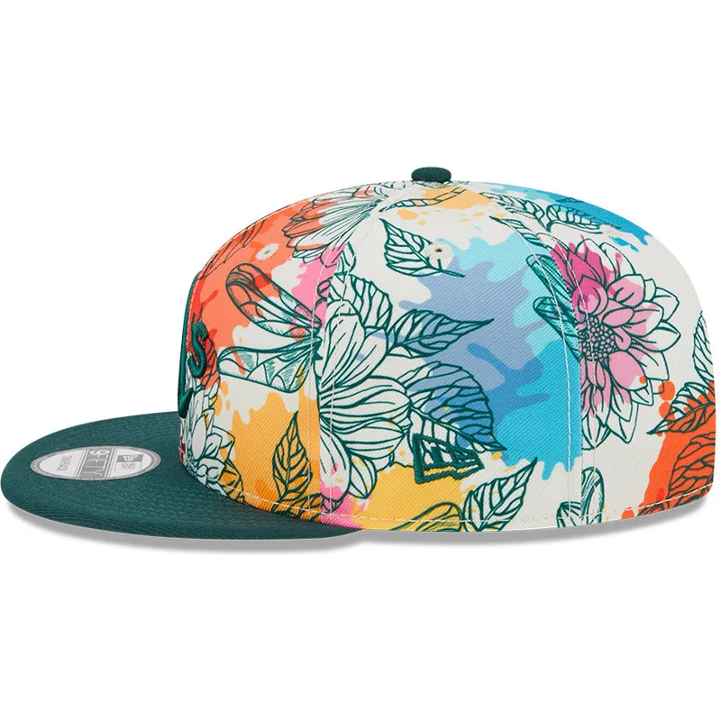 kepure-plokscia-ivairiaspalvis-snapback-9fifty-spring-oakland-athletics-mlb-new-era
