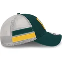 czapka-trucker-zielono-biala-9twenty-stripe-oakland-athletics-mlb-od-new-era