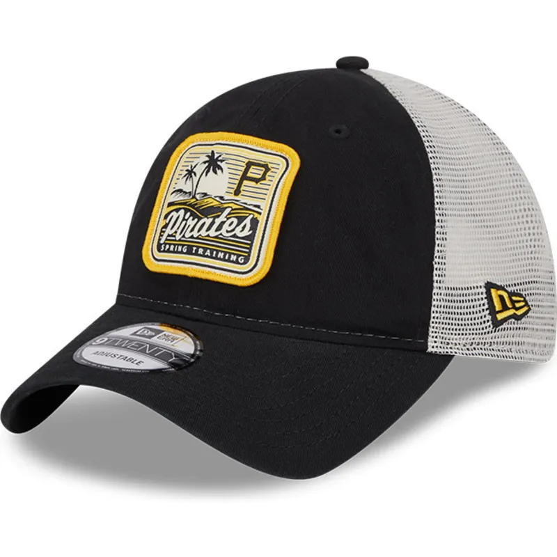 kepure-islenkta-juoda-snapback-9twenty-stripe-pittsburgh-pirates-mlb-new-era