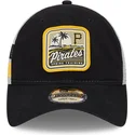 kepure-islenkta-juoda-snapback-9twenty-stripe-pittsburgh-pirates-mlb-new-era