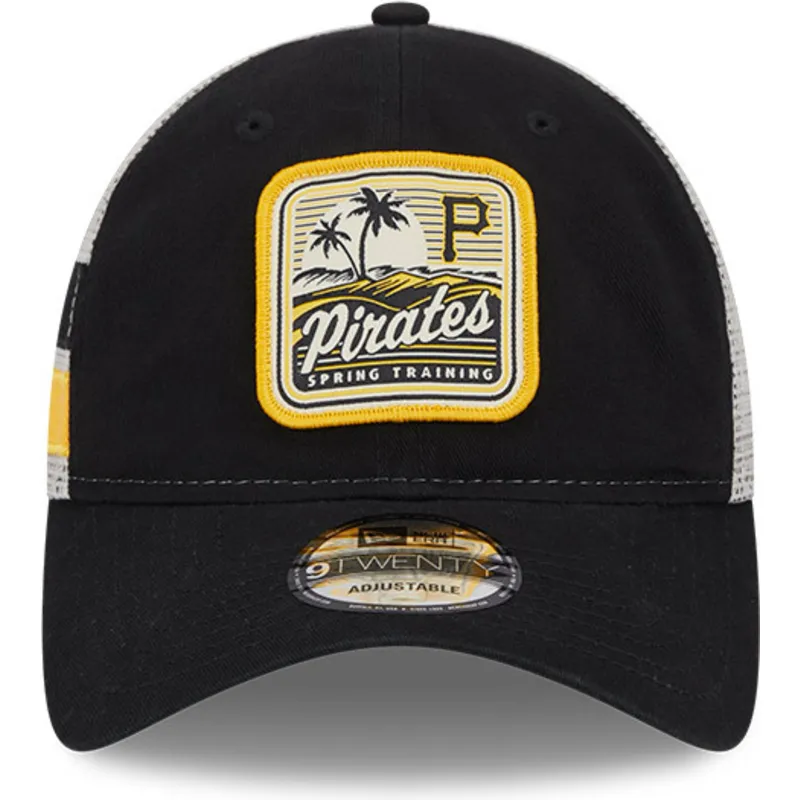 kepure-islenkta-juoda-snapback-9twenty-stripe-pittsburgh-pirates-mlb-new-era