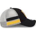 kepure-islenkta-juoda-snapback-9twenty-stripe-pittsburgh-pirates-mlb-new-era