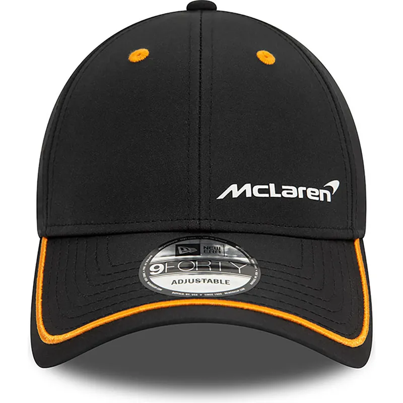 kepure-islenkta-juoda-reguliuojamas-9forty-contrast-piping-mclaren-racing-formula-1-new-era