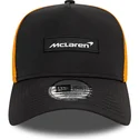 czapka-trucker-czarno-pomaranczowa-9forty-a-frame-patch-front-mclaren-racing-formula-1-od-new-era