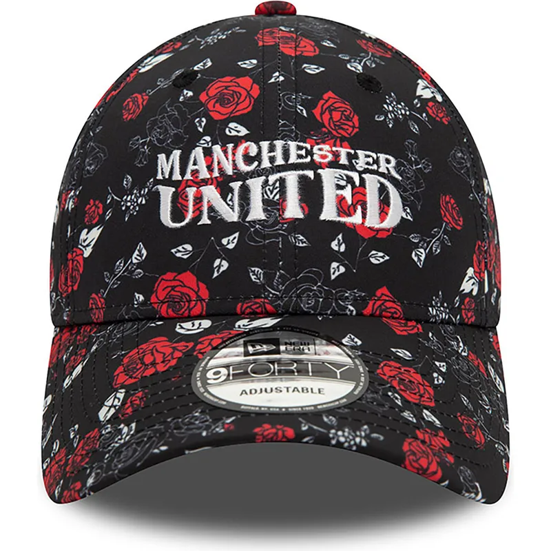 kepure-islenkta-juoda-reguliuojamas-9forty-floral-all-over-print-manchester-united-football-club-premier-league-new-era kepure-islenkta-juoda-reguliuojamas-9forty-floral-all-over-print-manchester-united-football-club-premier-league-new-era