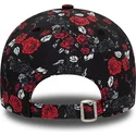 czarna-i-czerwona-regulowana-czapka-z-zakrzywionym-daszkiem-9forty-floral-all-over-print-manchester-united-football-club-premier