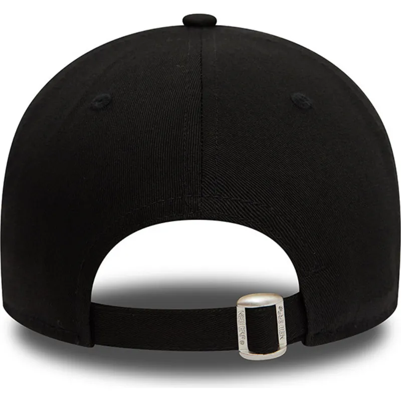 kepure-islenkta-juoda-reguliuojama-juostele-9forty-contrast-aprilia-piaggio-new-era