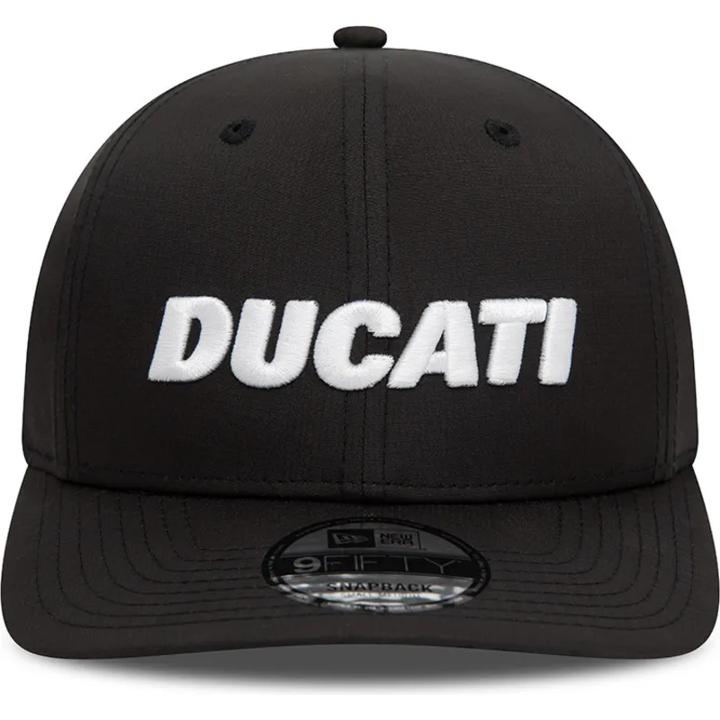 kepure-islenkta-juoda-snapback-9fifty-ripstop-ducati-motor-motogp-new-era