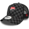 kepure-islenkta-juoda-snapback-9forty-a-frame-all-over-print-check-ducati-motor-motogp-new-era
