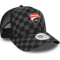 kepure-islenkta-juoda-snapback-9forty-a-frame-all-over-print-check-ducati-motor-motogp-new-era