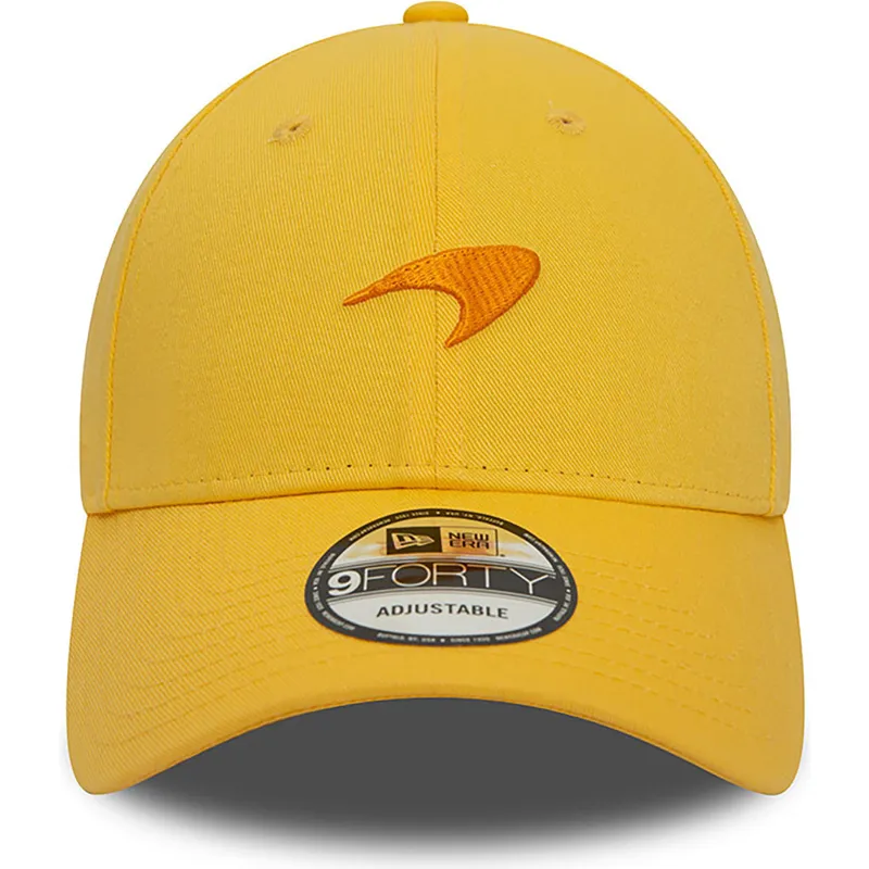 kepure-islenkta-geltona-reguliuojamas-9forty-seasonal-mclaren-racing-formula-1-new-era