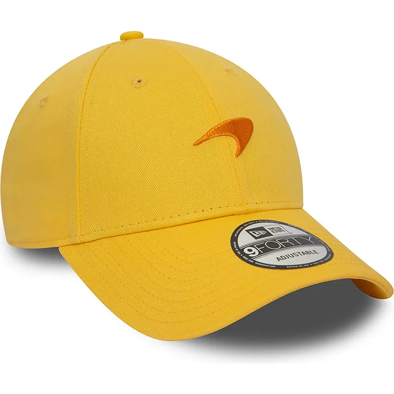 kepure-islenkta-geltona-reguliuojamas-9forty-seasonal-mclaren-racing-formula-1-new-era