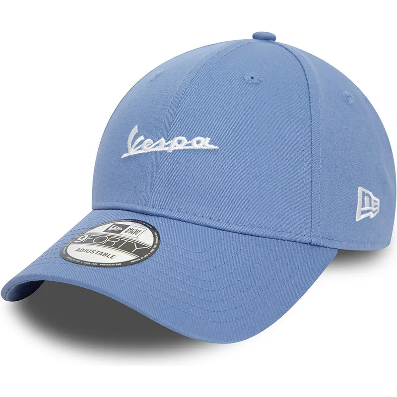 kepure-islenkta-melyna-reguliuojamas-9forty-seasonal-colour-vespa-piaggio-new-era