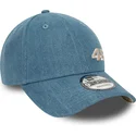 kepure-islenkta-melyna-snapback-9forty-denim-valentino-rossi-vr46-motogp-new-era