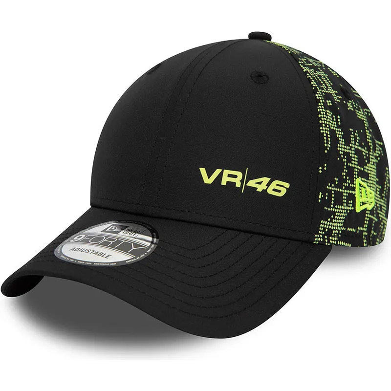 kepure-islenkta-juoda-snapback-9forty-poly-print-valentino-rossi-vr46-motogp-new-era