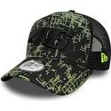 kepure-islenkta-juoda-snapback-9forty-a-frame-poly-print-valentino-rossi-vr46-motogp-new-era