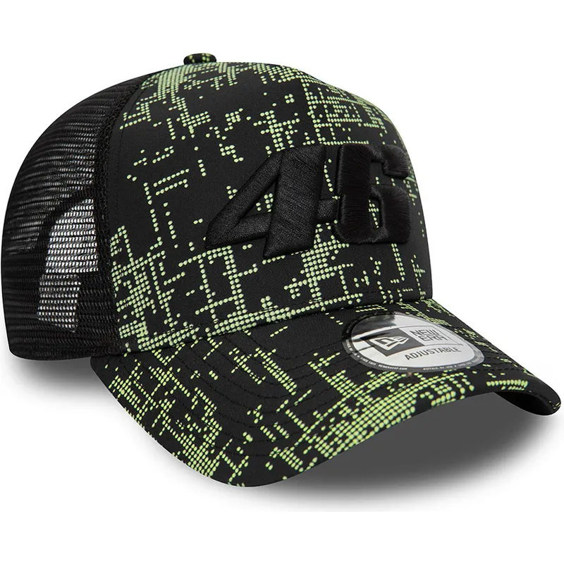 kepure-islenkta-juoda-snapback-9forty-a-frame-poly-print-valentino-rossi-vr46-motogp-new-era