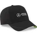 kepure-islenkta-juoda-snapback-bb-mercedes-formula-1-puma