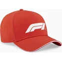 kepure-islenkta-raudona-snapback-bb-formula-1-puma