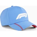 niebieska-zakrzywiona-czapka-snapback-bb-pro-formula-1-od-puma