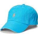 kepure-islenkta-melyna-reguliuojamas-cotton-chino-classic-sport-polo-ralph-lauren