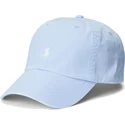 kepure-islenkta-melyna-reguliuojama-juostele-claro-cotton-chino-classic-sport-polo-ralph-lauren