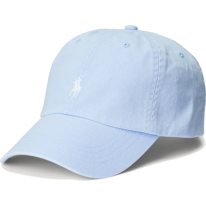 kepure-islenkta-melyna-reguliuojama-juostele-claro-cotton-chino-classic-sport-polo-ralph-lauren