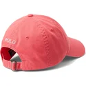 kepure-islenkta-raudona-reguliuojamas-cotton-chino-classic-sport-polo-ralph-lauren