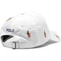 kepure-islenkta-balta-reguliuojamas-multicolor-classic-sport-multi-polo-ralph-lauren