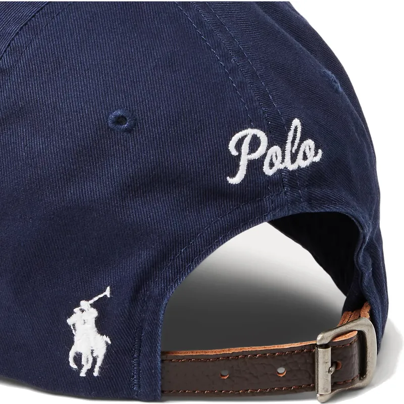 kepure-islenkta-tamsiai-melyna-reguliuojamas-chino-classic-sport-script-polo-ralph-lauren