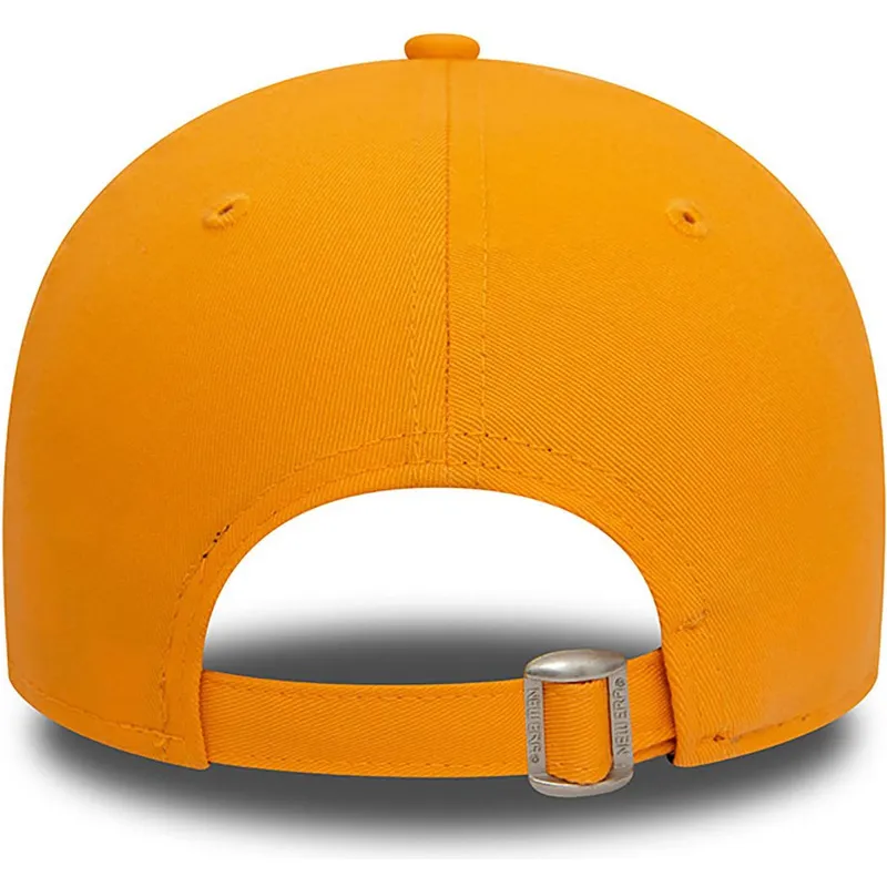 kepure-islenkta-oranzine-reguliuojamas-9forty-league-essential-new-york-yankees-mlb-new-era