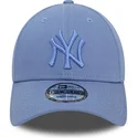 kepure-islenkta-melyna-reguliuojamas-9forty-league-essential-new-york-yankees-mlb-new-era