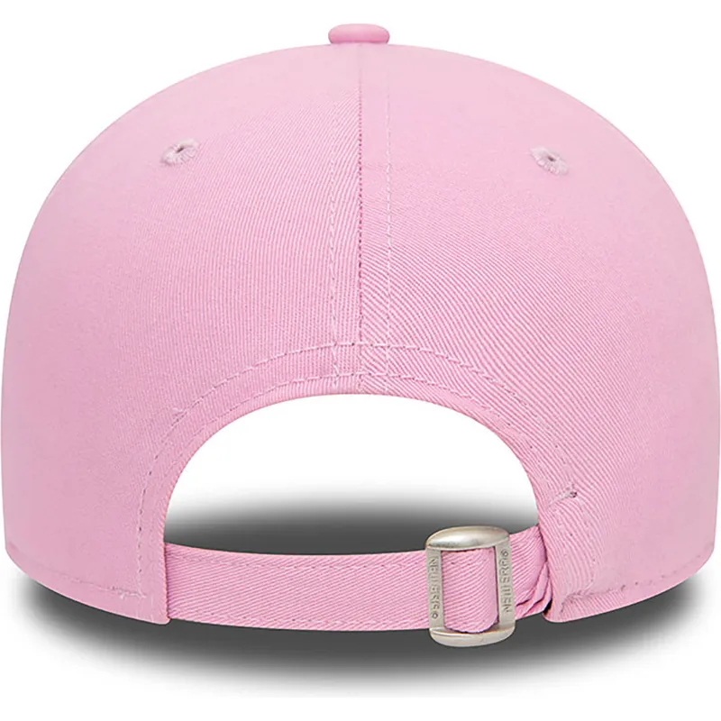 kepure-islenkta-rozine-reguliuojamas-9forty-league-essential-new-york-yankees-mlb-new-era