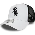 kepure-islenkta-balta-snapback-a-frame-league-essential-chicago-white-sox-mlb-new-era