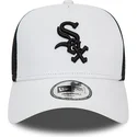 kepure-islenkta-balta-snapback-a-frame-league-essential-chicago-white-sox-mlb-new-era