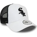kepure-islenkta-balta-snapback-a-frame-league-essential-chicago-white-sox-mlb-new-era