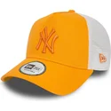 kepure-islenkta-oranzine-snapback-a-frame-league-essential-new-york-yankees-mlb-new-era