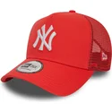czerwona-czapka-trucker-a-frame-league-essential-new-york-yankees-mlb-od-new-era