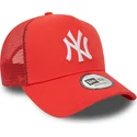 czerwona-czapka-trucker-a-frame-league-essential-new-york-yankees-mlb-od-new-era